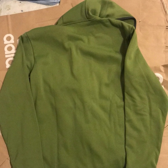 Adidas olive green jacket - Picture 3 of 4